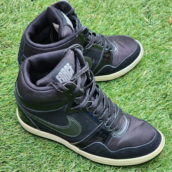 NIKE AIR FORCE - Womens Wedge Shoes - SIZE 6.5 - Picture 3 of 9